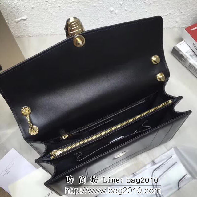 BVLGARI寶格麗 升級版牛皮 時尚百搭 單肩斜挎包 35106 FYD1154